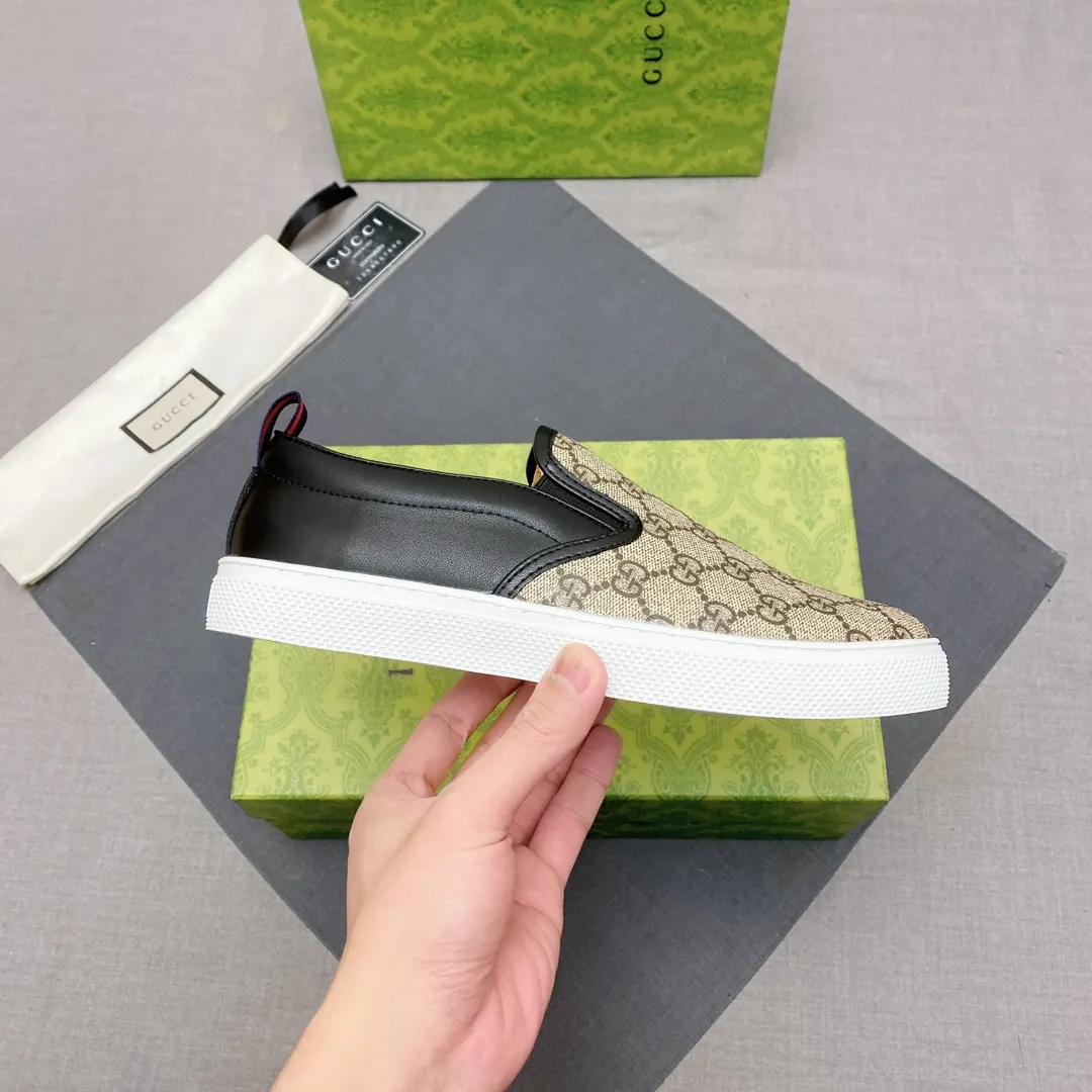 p360 The official website synchronizes the 1:1 replica🇮🇹🇮🇹"GUCCI"🔍🔍for sale at the men's 2025 counter simultaneously, 1:1 large G font, high-end 3D pattern, fashionable and casual, comfortable and breathable personality, the first choice for trendy men, imported sheepskin lining, comfortable, breathable and fashionable Trendy, a must-have for trendy men, soles: Original soles specially provided by the original factory, exclusive movable molded soles are super comfortable, original factory goods, 🔍🔍high quality, you can enter and leave the counter at will, 38-44, (45 can be customized, non-returnable or exchangeable) available from stock, you deserve it No. 005
